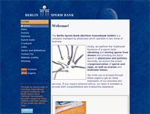 Tablet Screenshot of berlin-spermbank.com